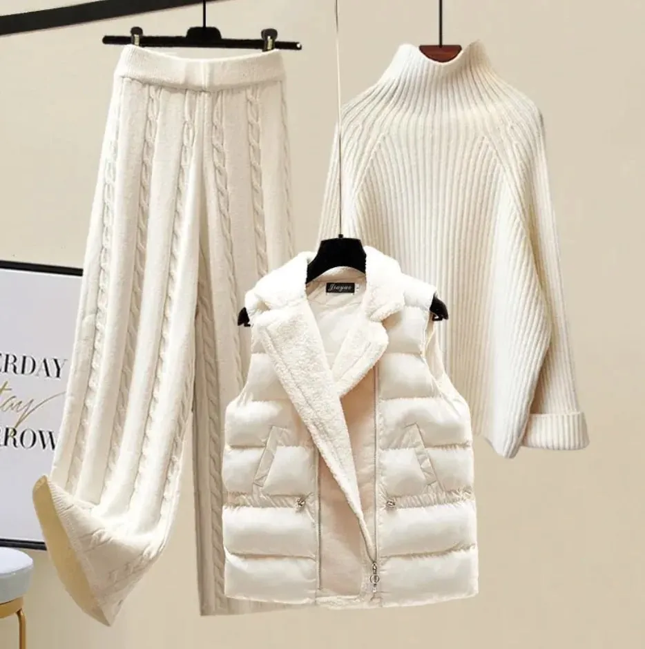 Women's Cozy 3-Piece Outfit Set