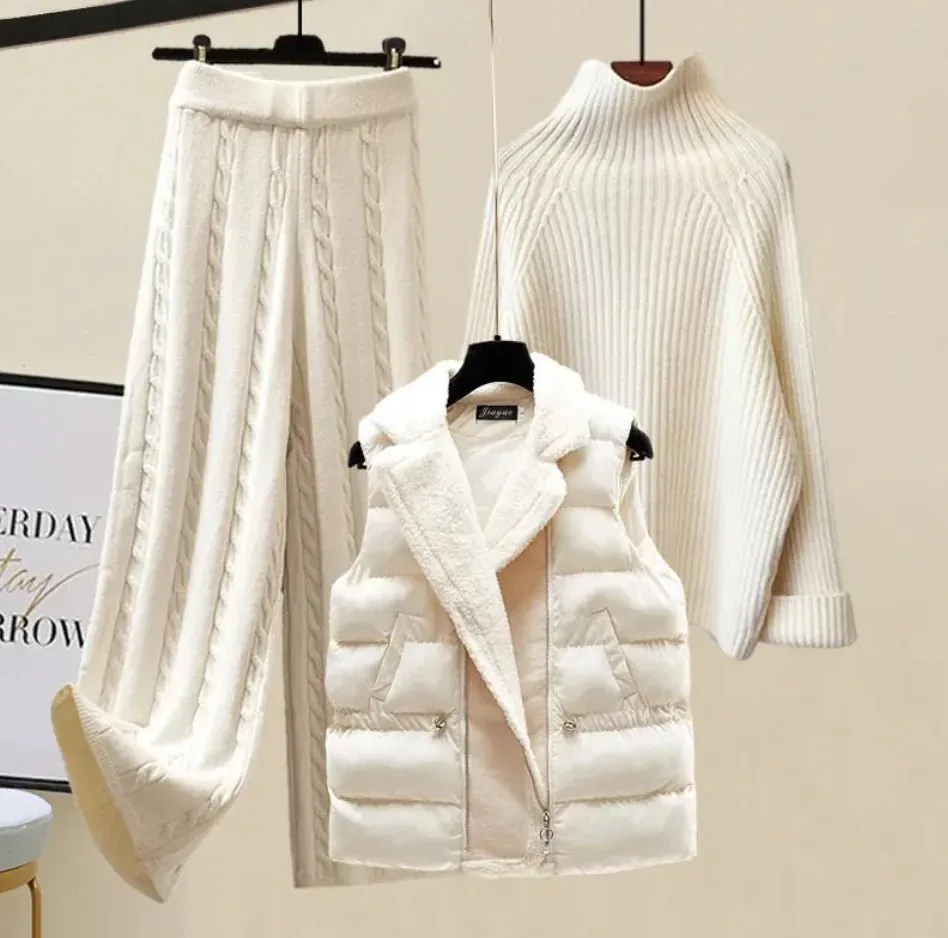 Women's Cozy 3-Piece Outfit Set