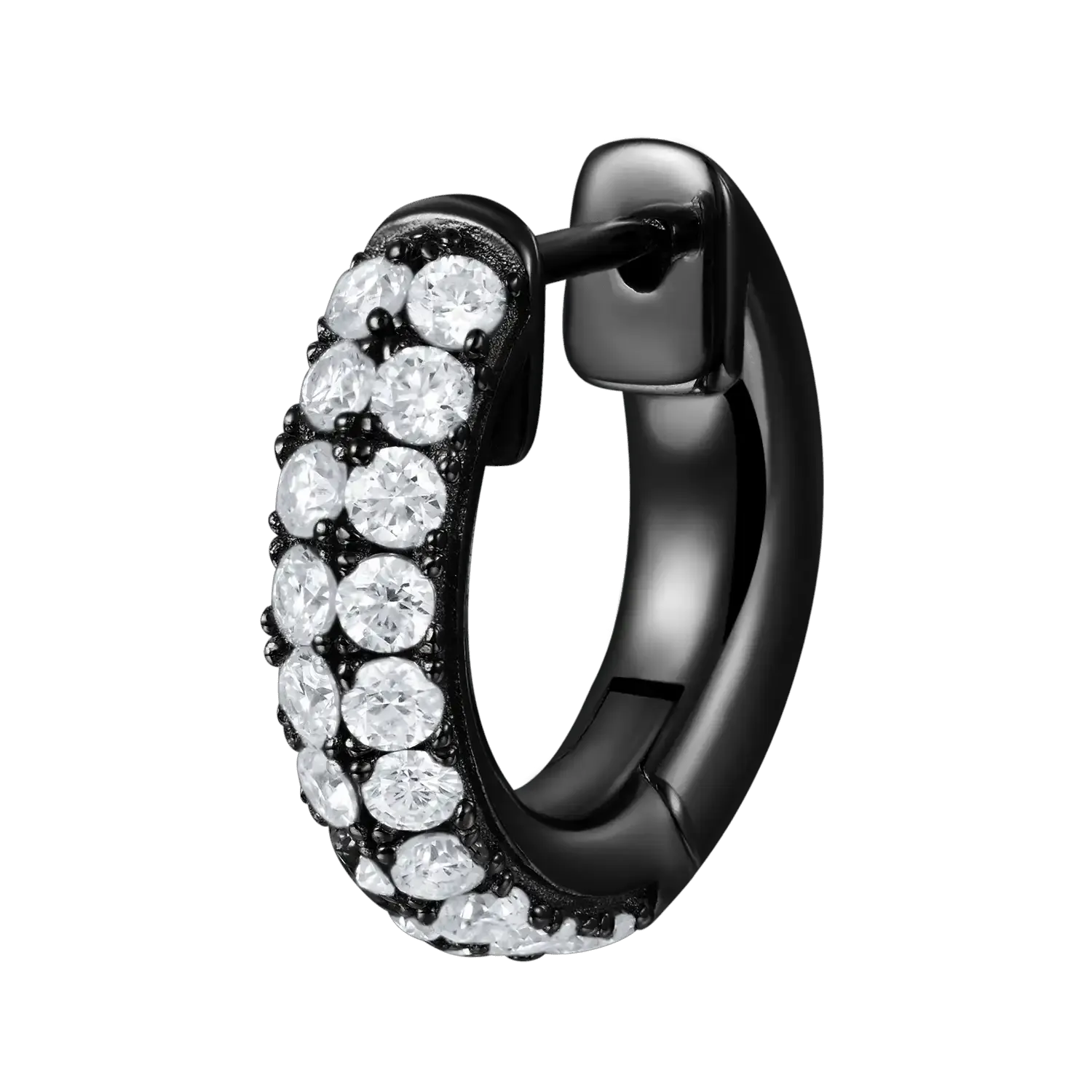 Women's Double Row Hoop Earring
