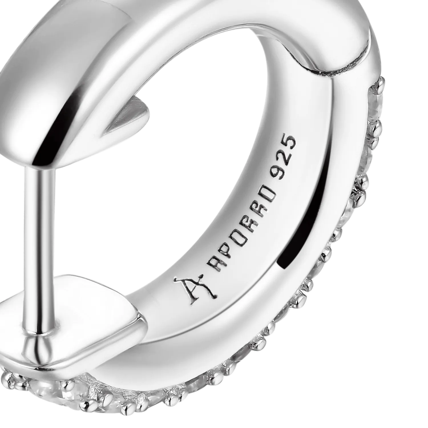 Women's Double Row Hoop Earring