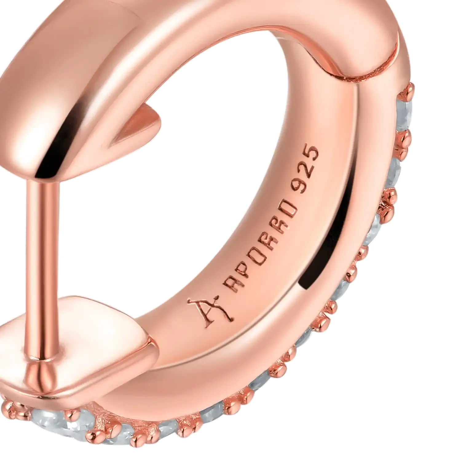 Women's Double Row Hoop Earring