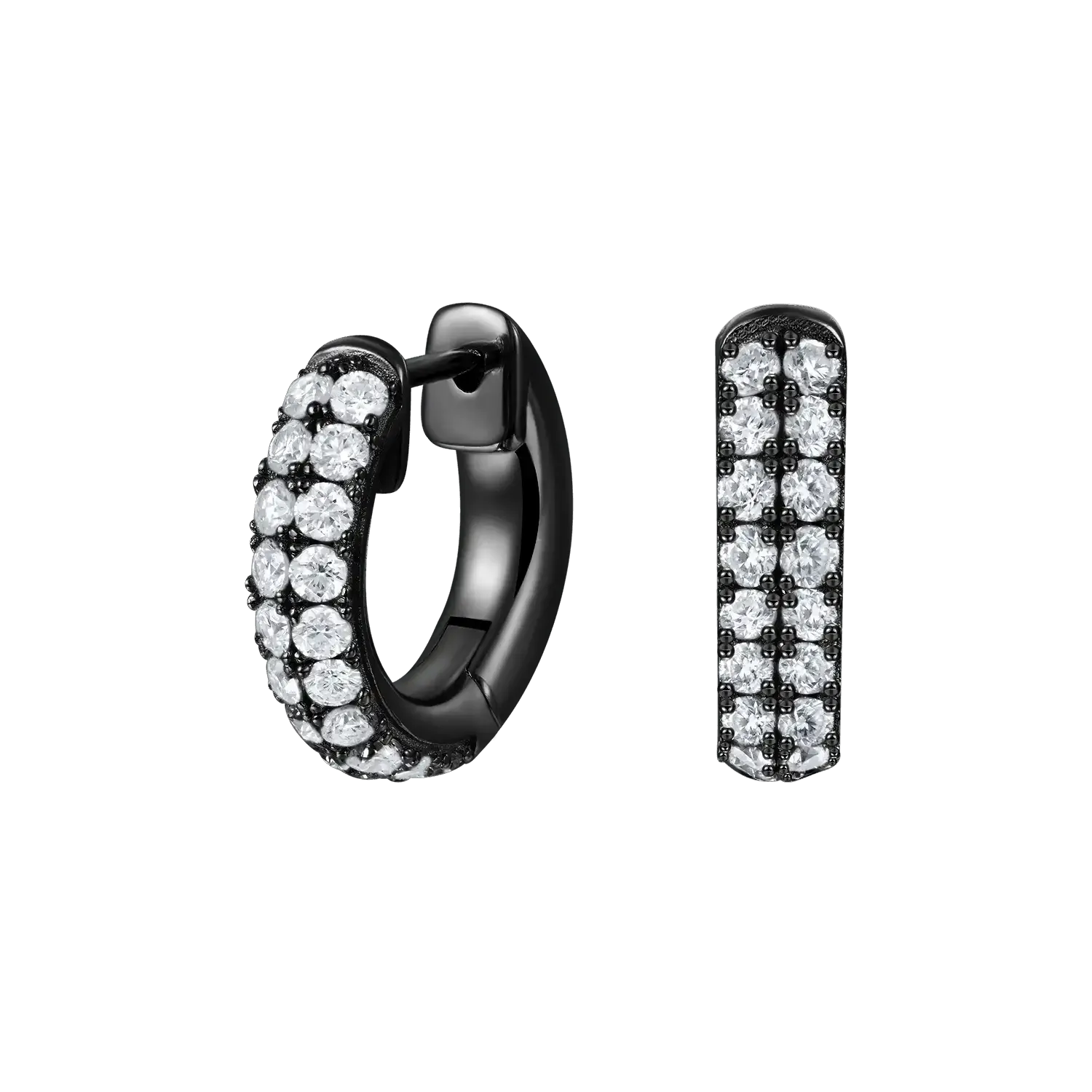 Women's Double Row Hoop Earring