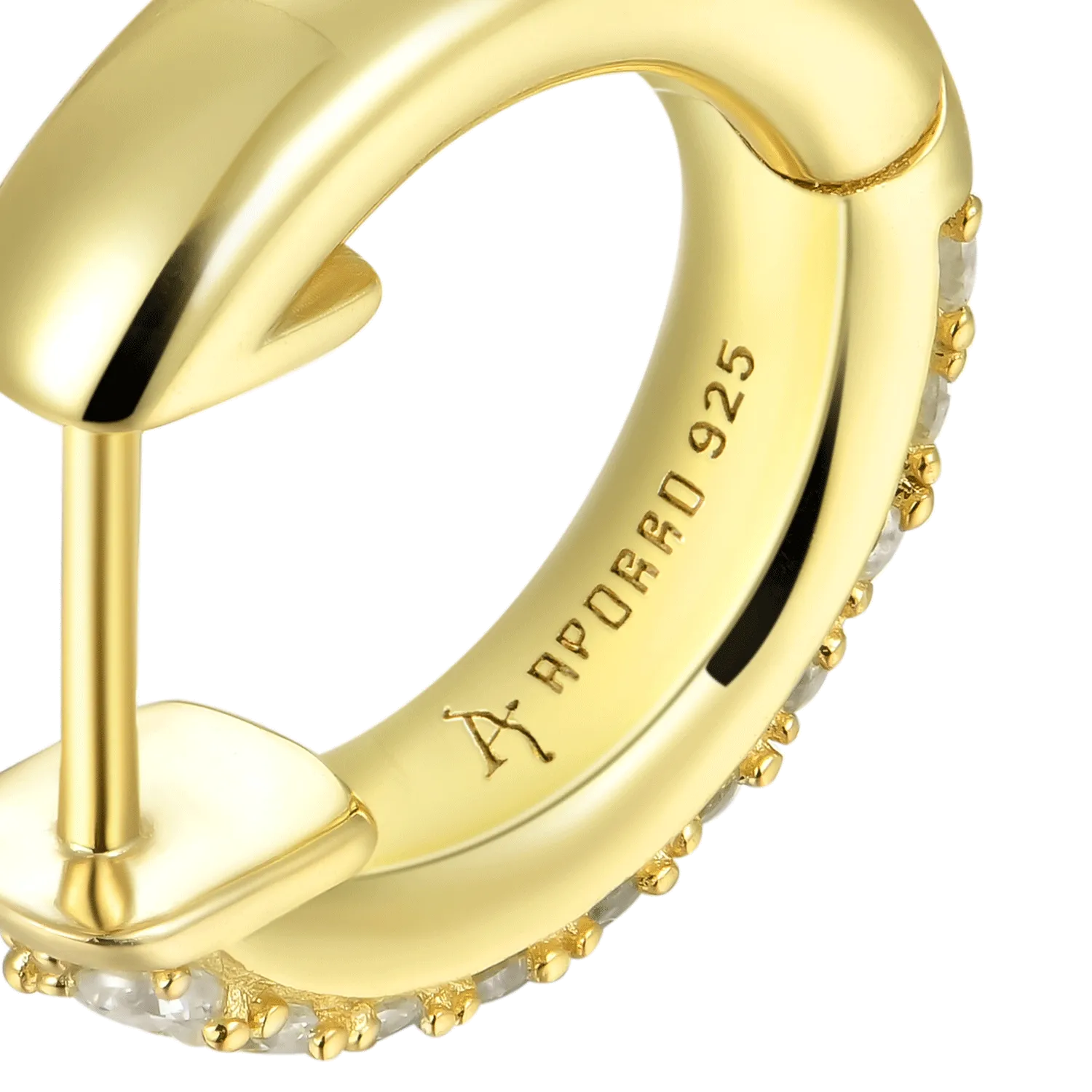 Women's Double Row Hoop Earring