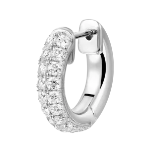 Women's Double Row Hoop Earring