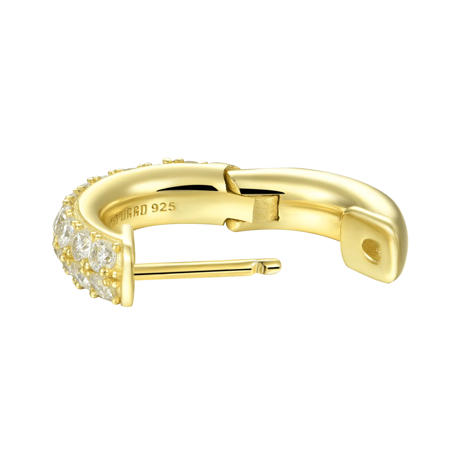 Women's Double Row Hoop Earring