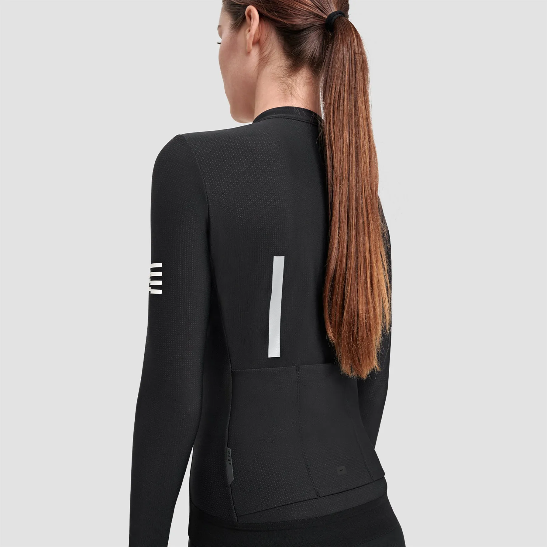 Women's Evade Thermal LS Jersey 2.0 - Black