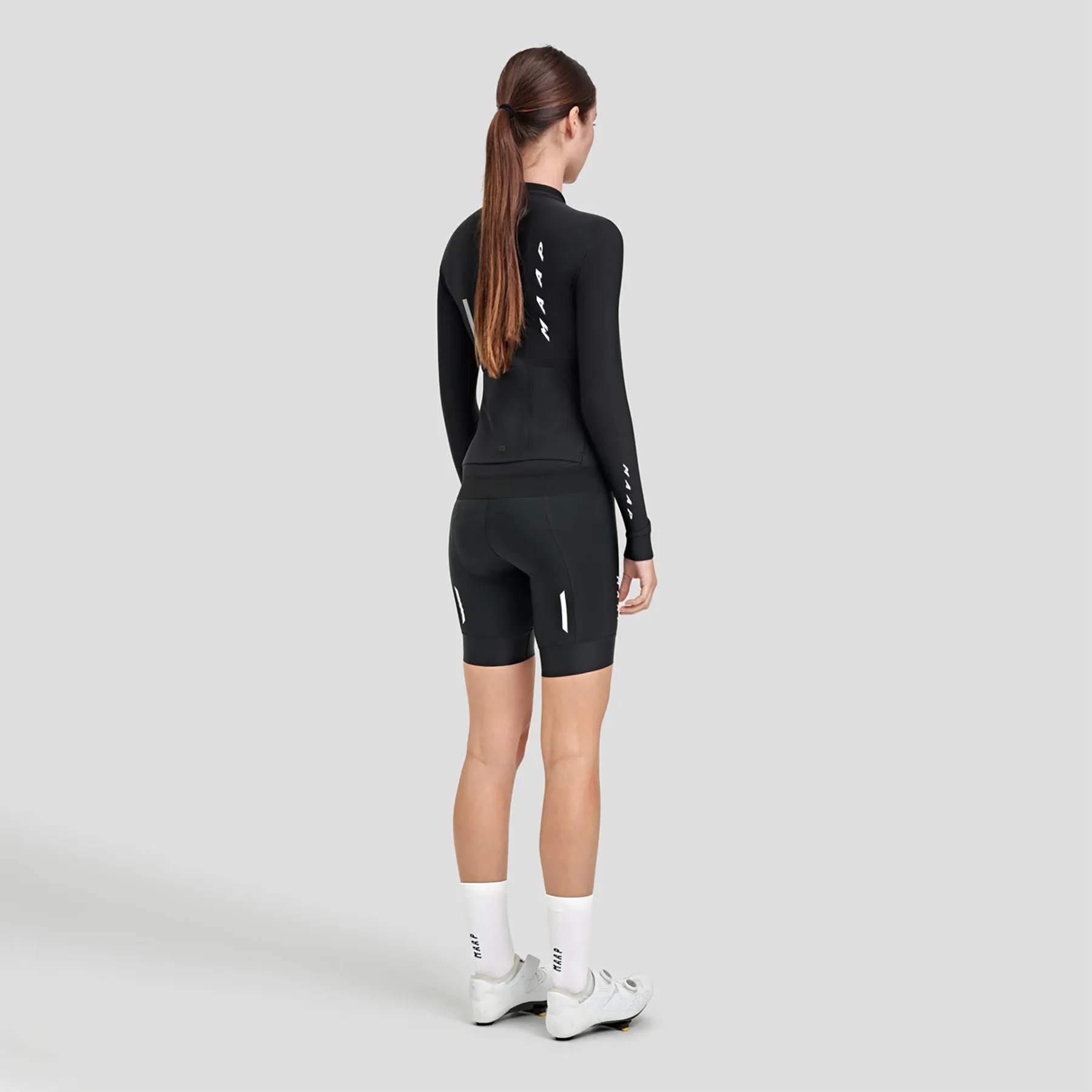 Women's Evade Thermal LS Jersey 2.0 - Black