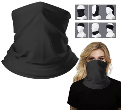 Women's Face Cover Neck Gaiter - Seamless ~Breathable Fabric!
