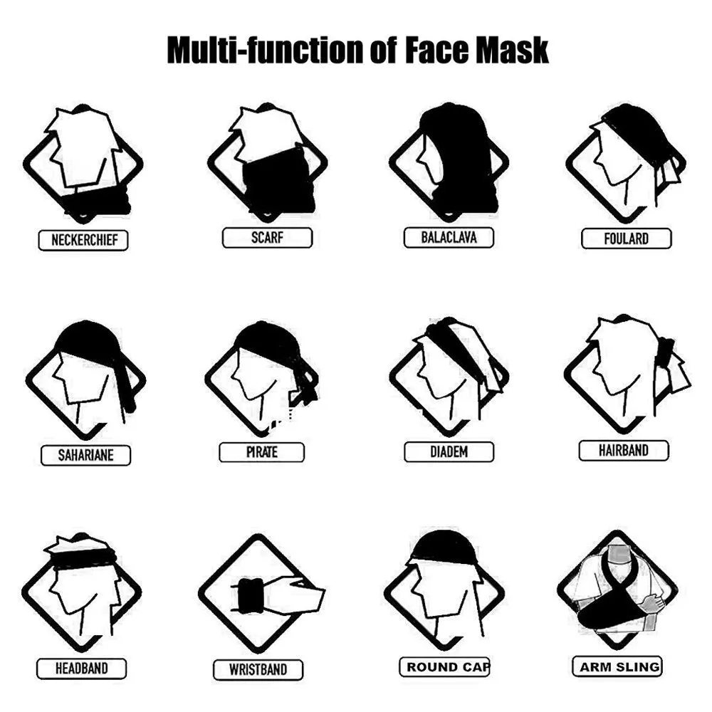 Women's Face Cover Neck Gaiter - Seamless ~Breathable Fabric!