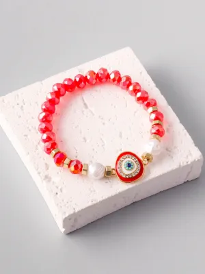 WOMEN'S FASHION MULTI COLORS EVIL EYE BRACELET
