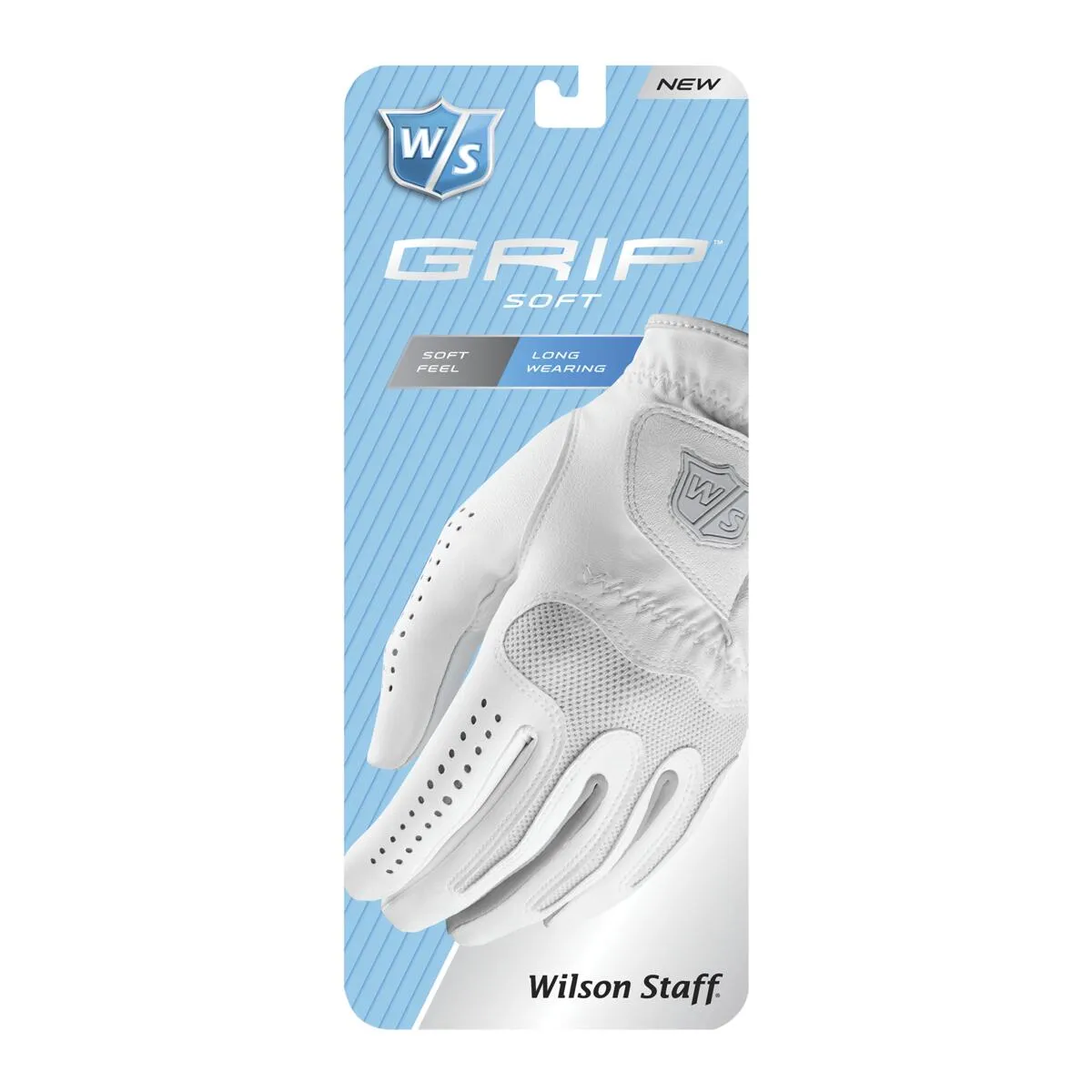 Women's Grip Soft Glove, Right Hand, White