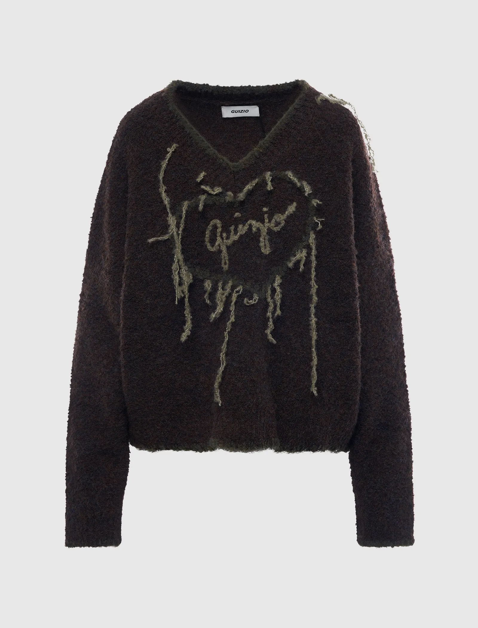 WOMEN'S HEART SWEATER