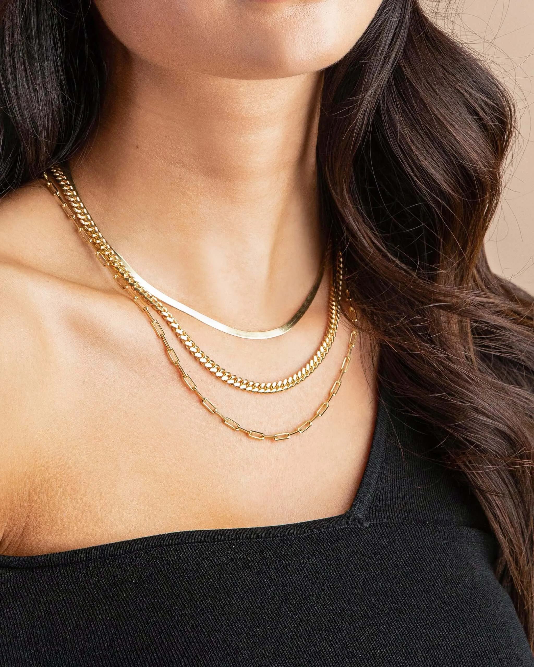 Women's Herringbone Chain - 3mm