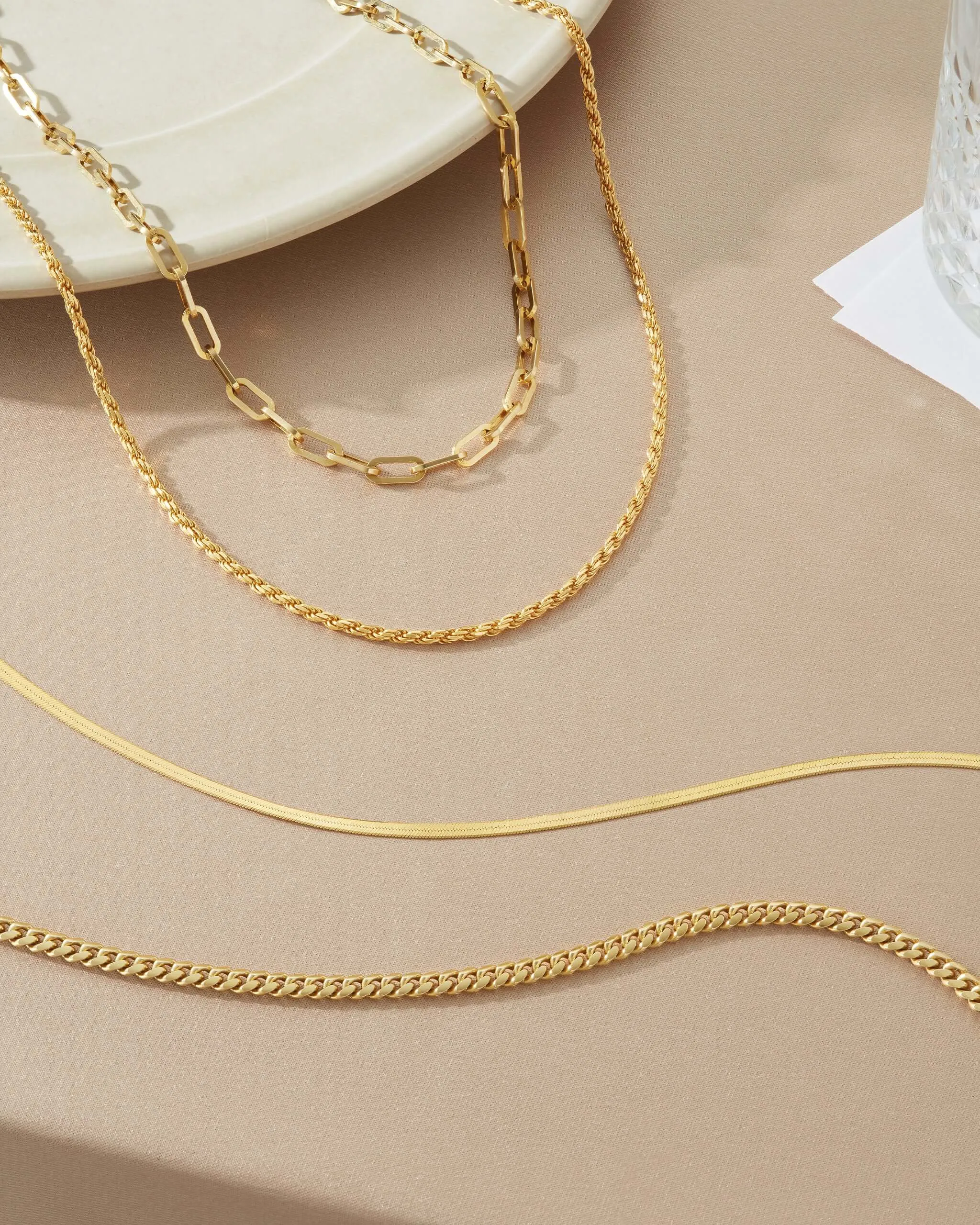Women's Herringbone Chain - 3mm
