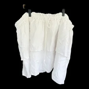 Women's High-Rise Ruffle Mini Skirt - Stoney Clover Lane x Target White Size 2X