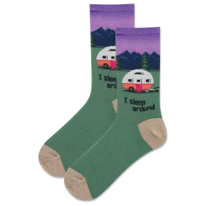 Women's I Sleep Around Socks