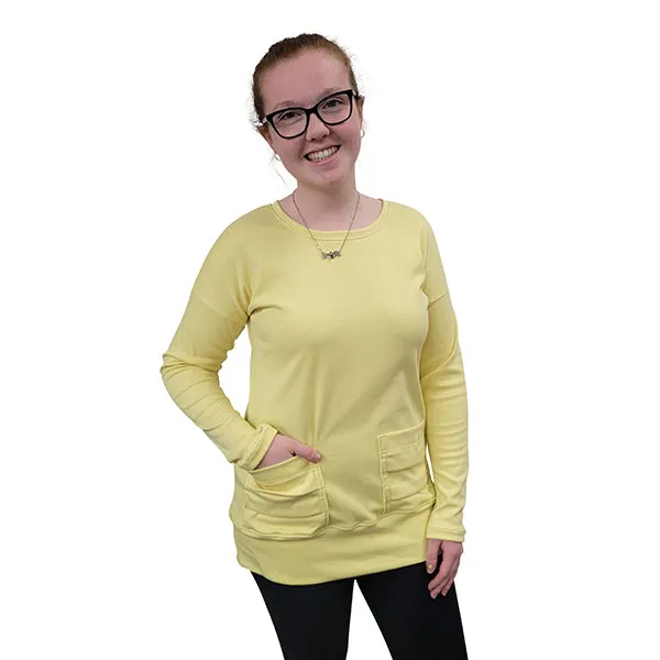 WOMEN'S KELI TOP LONG SLEEVE YELLOW