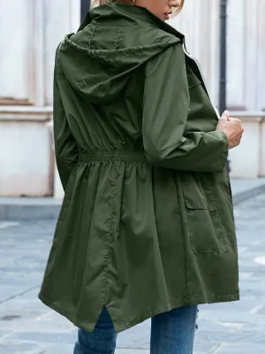 Women's Lightweight Rain Jacket | Waterproof Windbreaker, Breathable Fabric & Packable Design