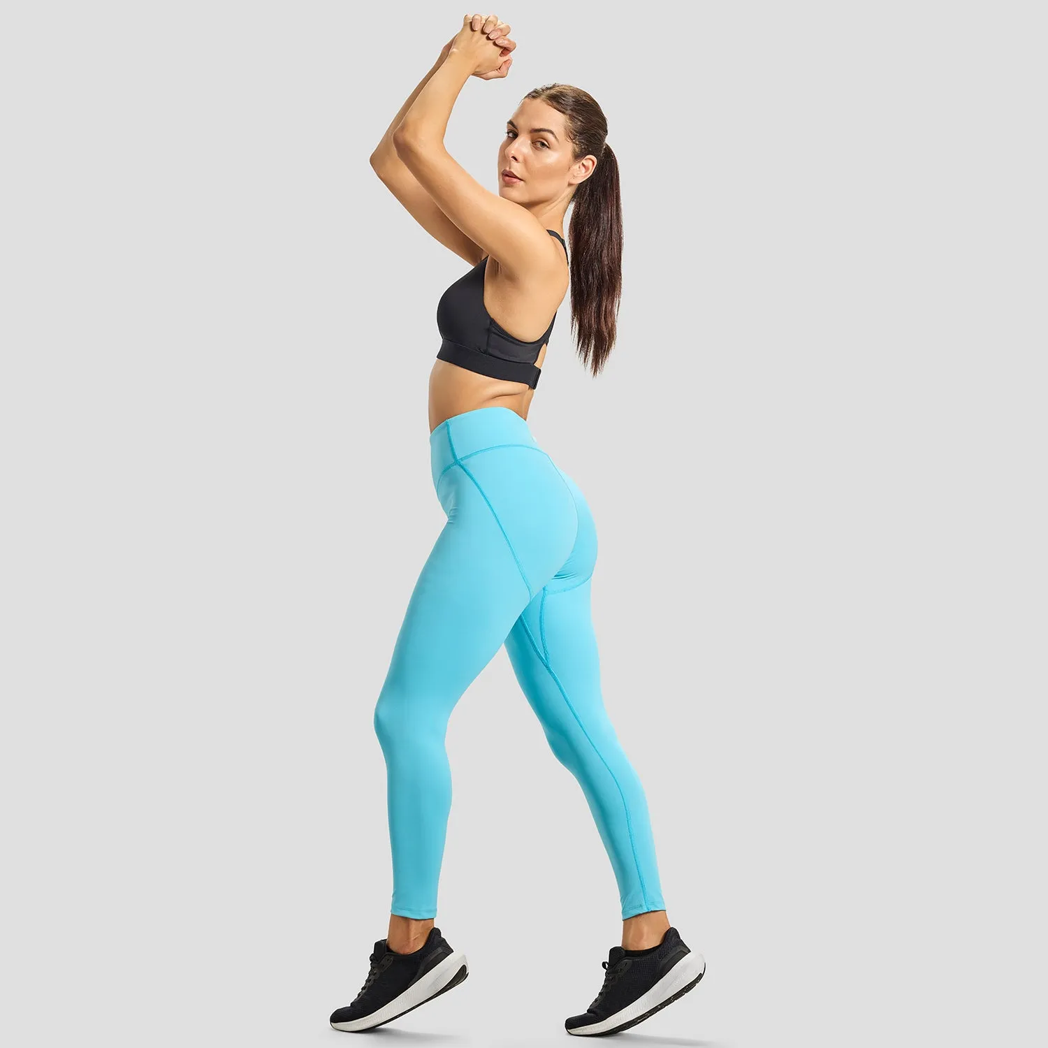 Womens Limitless Leggings - Light Blue
