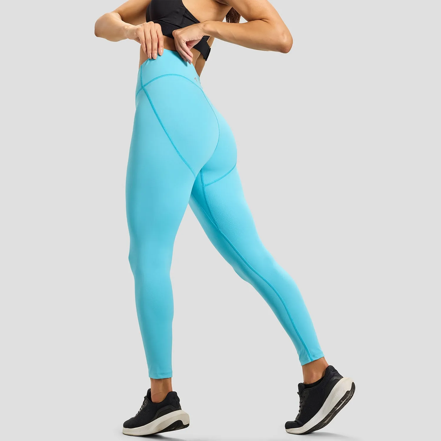 Womens Limitless Leggings - Light Blue