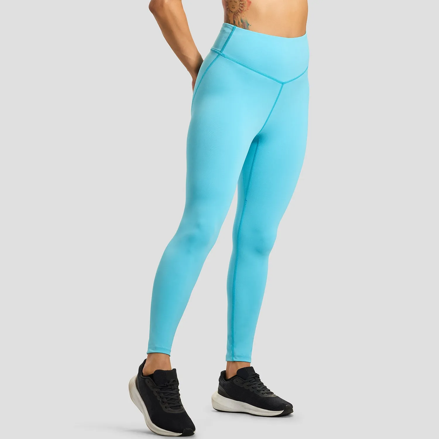 Womens Limitless Leggings - Light Blue