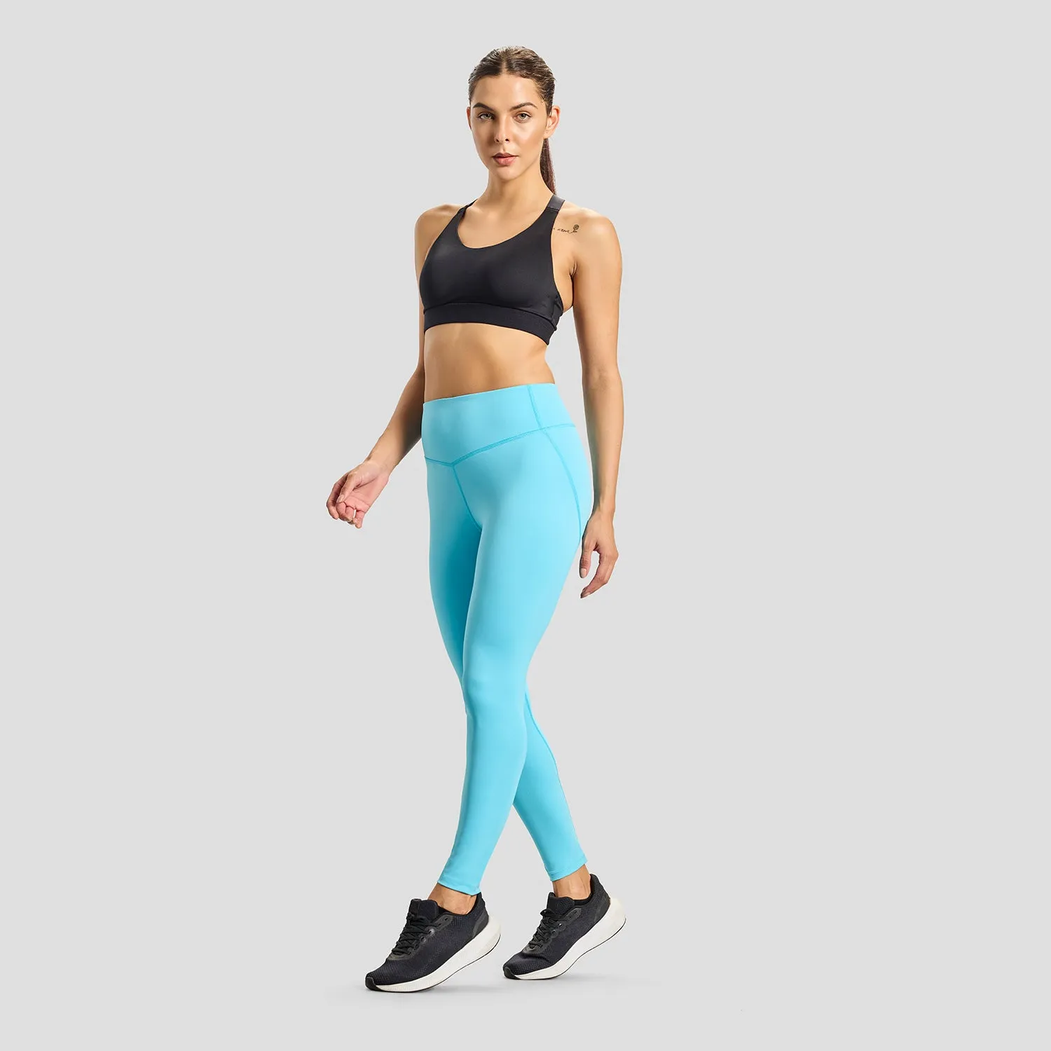 Womens Limitless Leggings - Light Blue