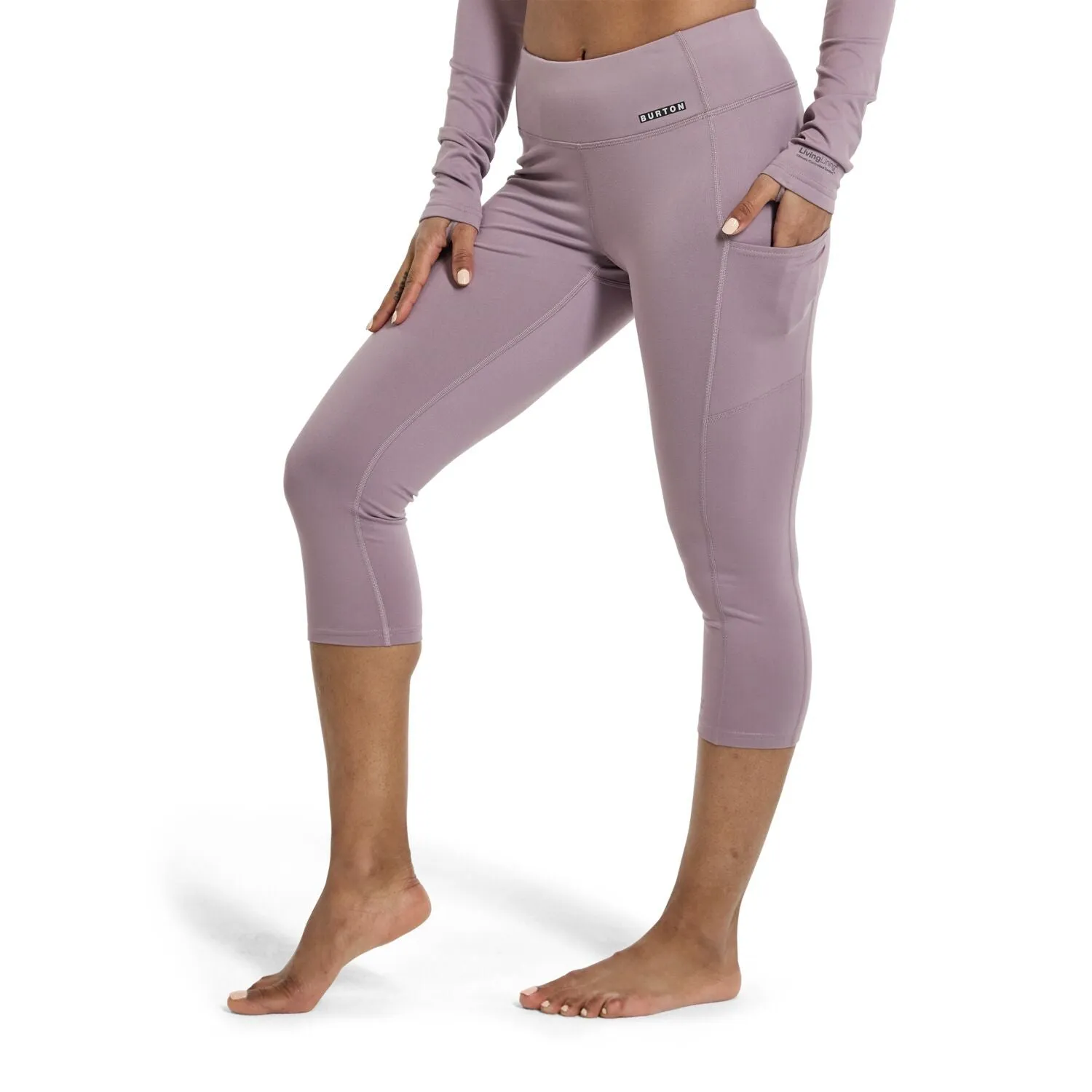 Women's Midweight X Base Layer 3/4 Boot Pants