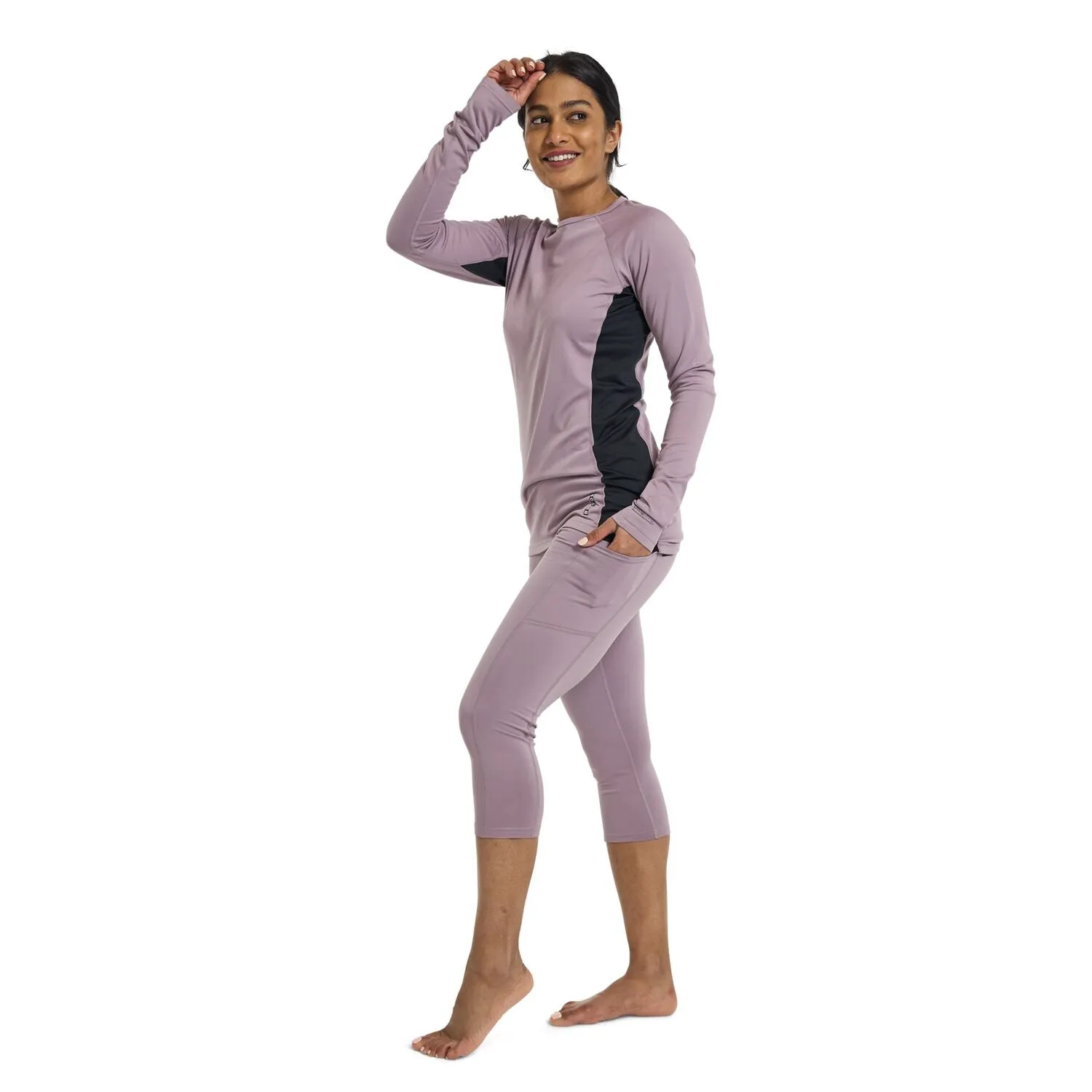 Women's Midweight X Base Layer 3/4 Boot Pants