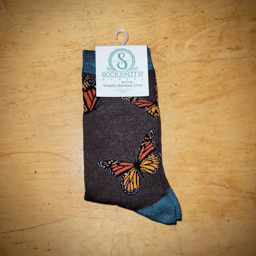 Women's Monarchy Bamboo Socks