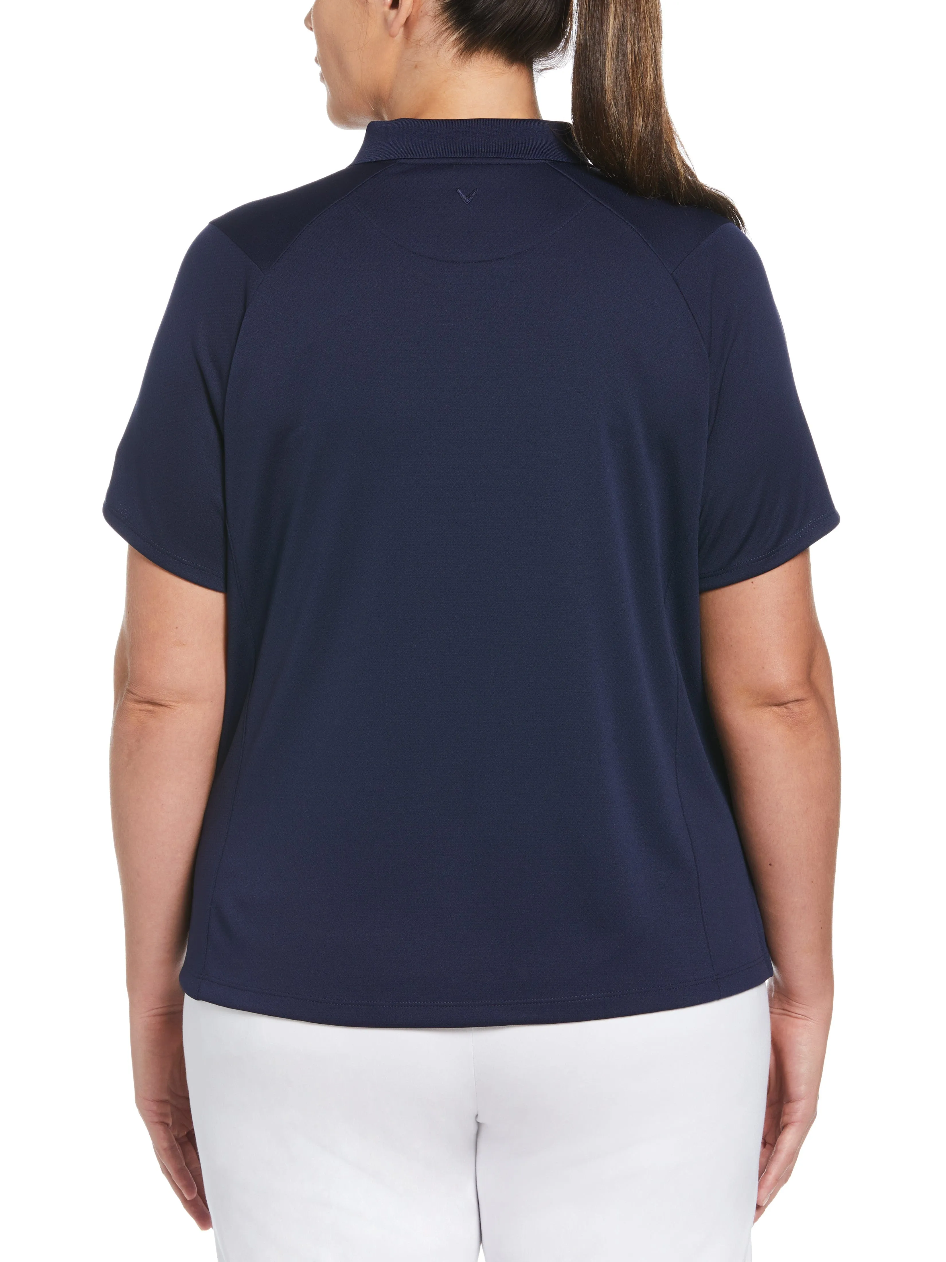 Women's Plus Swing Tech Golf Polo