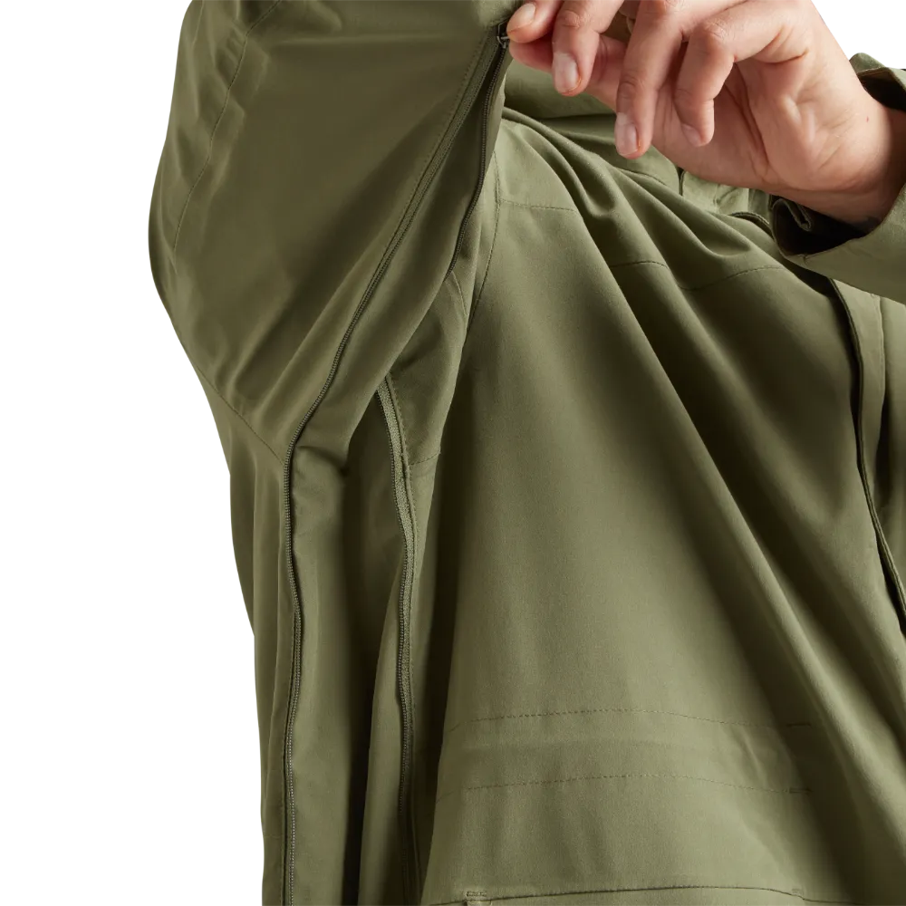 Women's Pursuit Waterproof Lightweight Changing Robe Jacket - Olive Green