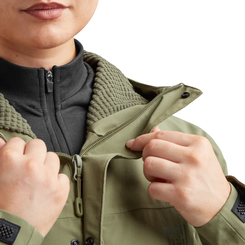 Women's Pursuit Waterproof Lightweight Changing Robe Jacket - Olive Green