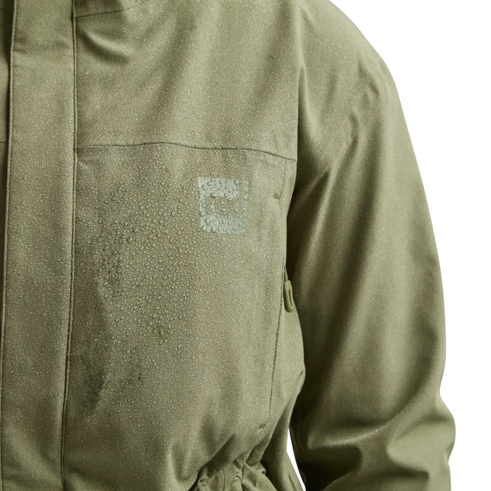 Women's Pursuit Waterproof Lightweight Changing Robe Jacket - Olive Green