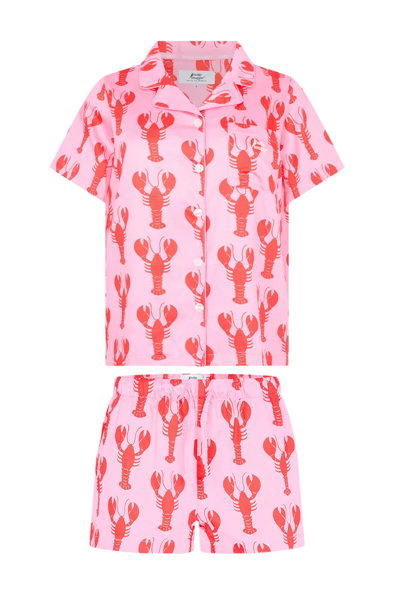 Women's Pyjama Set in Lobsters