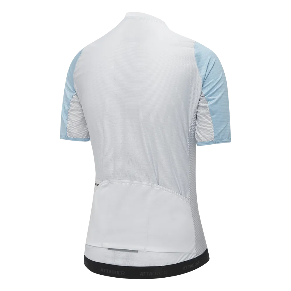 Women's Race Jersey Cream/Steel Blue