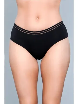 Women's Seamless Microfiber Panty w/ Waist Trimmed Detail