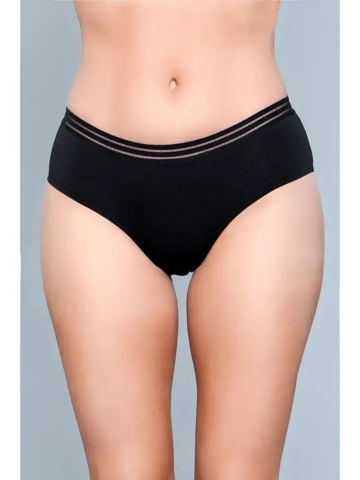Women's Seamless Microfiber Panty w/ Waist Trimmed Detail