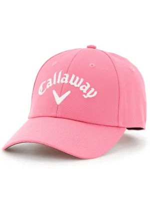 Womens Side Crested Structured Golf Hat