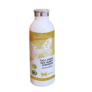 Women's Silk Deodorant Body Powder - Citrus Vanilla Spice