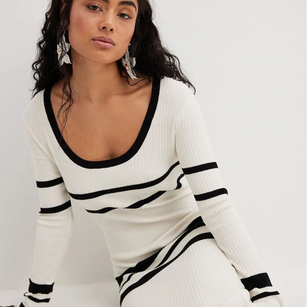 Women's Slim Round Neck Long Dress