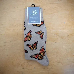 Women's Social Butterfly Socks