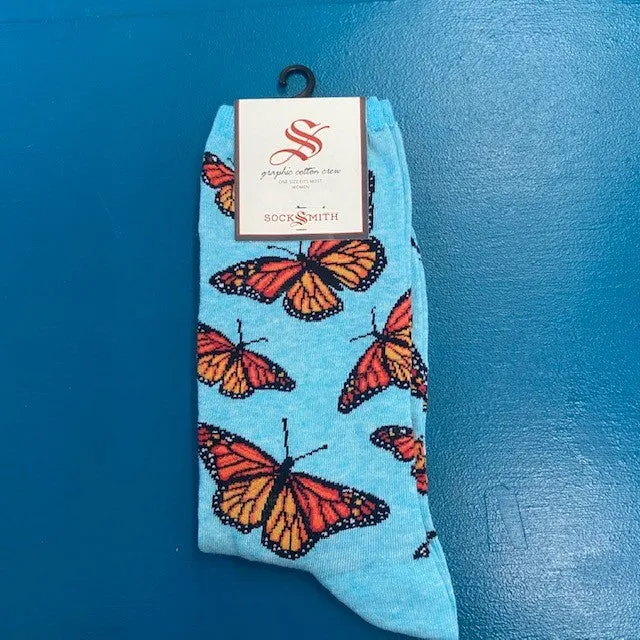 Women's Social Butterfly Socks