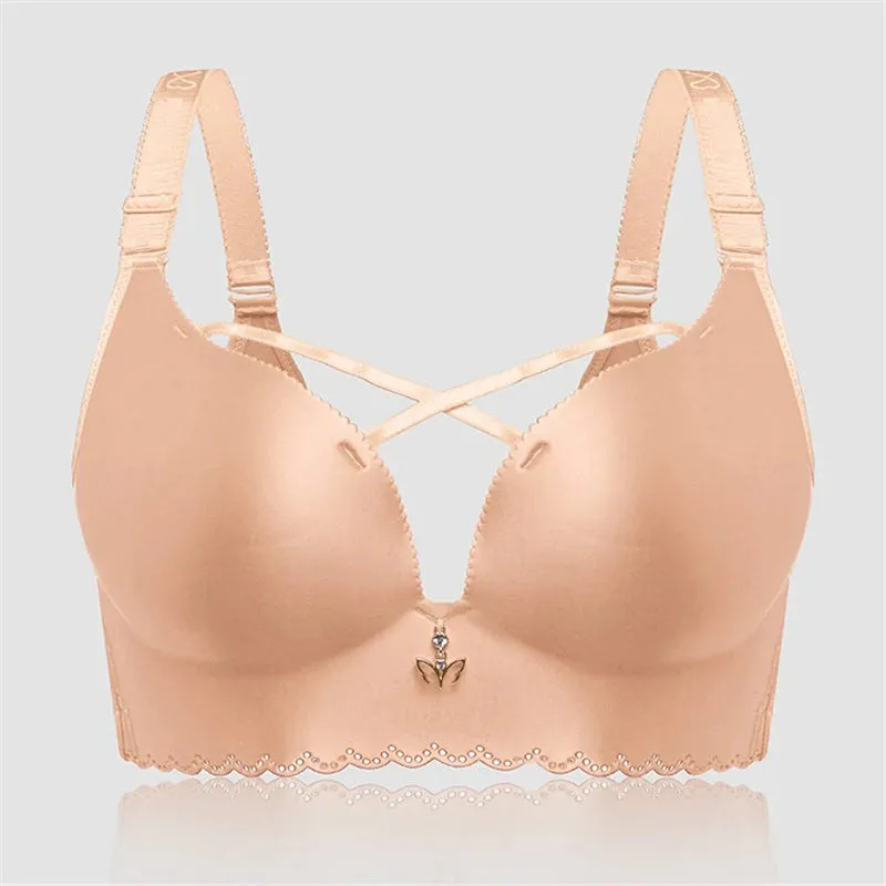 Women's Soft Comfy Wireless Bras - Nude