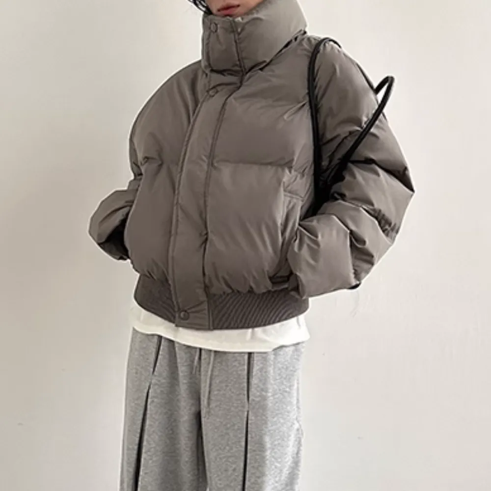 Women's Solid Color Short Coat