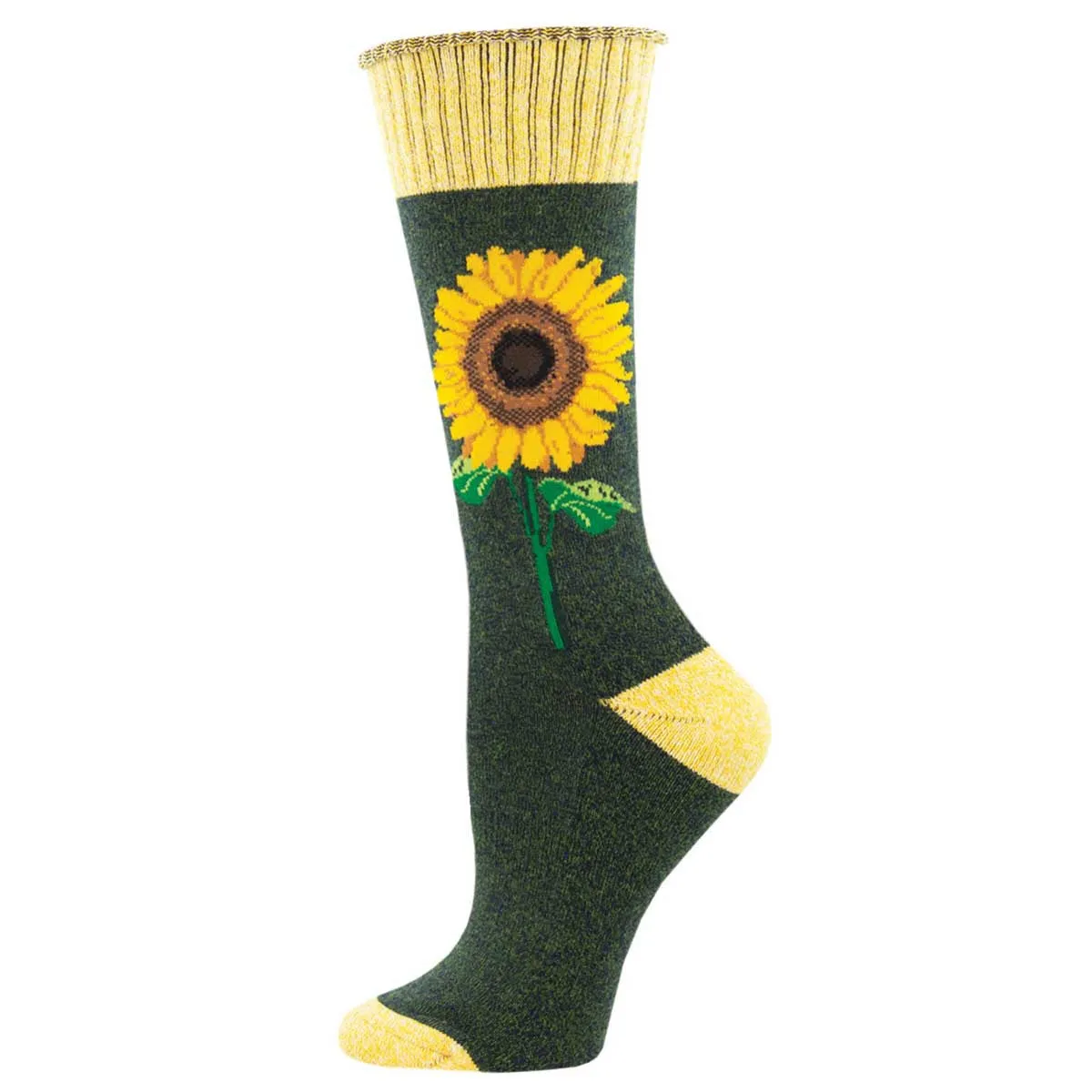 Women's Stay Golden Cotton Crew Socks