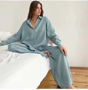 Women's Stylish Jam Cords Set(TOP BOTTOM)