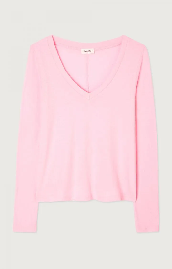 WOMEN'S T-SHIRT LS GAMIPY - CHERRY BLOSSOM