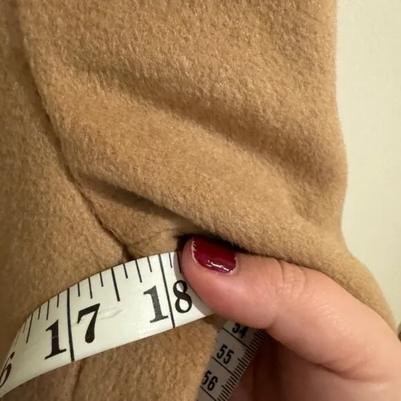 Women's Tan Calvin Klein Peacoat Size 2