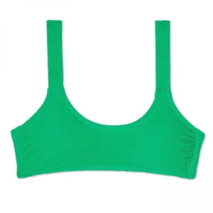 Xhilaration Women's Textured Bralette Bikini Top