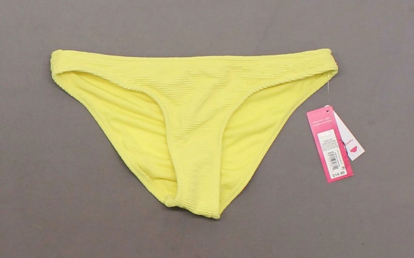 Xhilaration Women's' Textured Cheeky Bikini Bottom